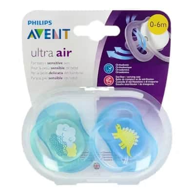 Chupete Avent Ultra Air 0-6 Meses | Ventilado