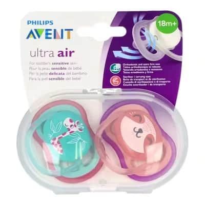 Chupete Avent +18M Animales | Fisiológico