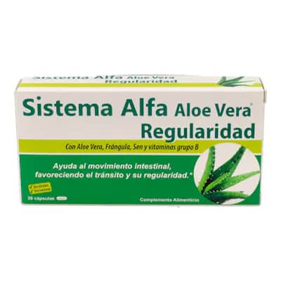 Sistema Alfa Aloe Vera Regularidad - 30 Cápsulas