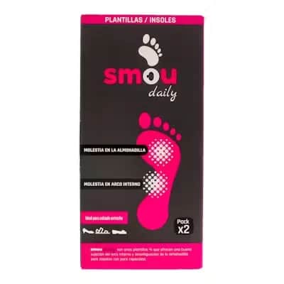 Smou Daily Plantilla Corta - Descarga Metatarsal Talla 35-37
