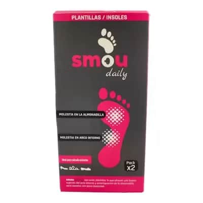 Smou Daily Plantilla Corta T40-41 - Alivio Pies