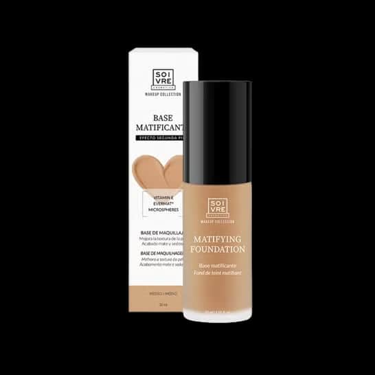 Soivre Cosmetics Base Maquillaje Matificante Medio 30ml