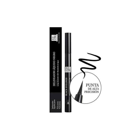 Soivre Cosmetics Delineador Liquido Negro 1.1ml