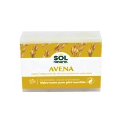 Jabón Avena Sol Natural - Limpieza Suave