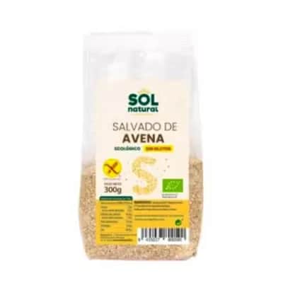 Solnatural Salvado de Avena Bio - Fibra Natural