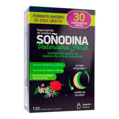 Soñodina Valeriana Forte 120 Comp | Descanso