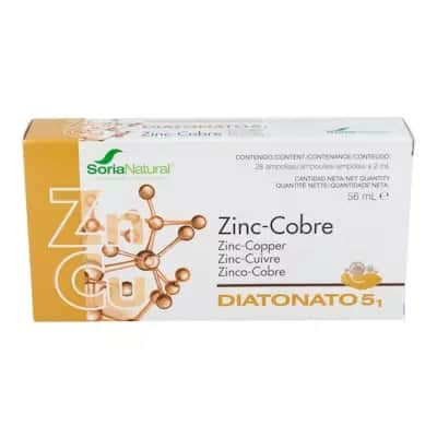 Diatonato Zinc-Cobre - Suplemento Mineral