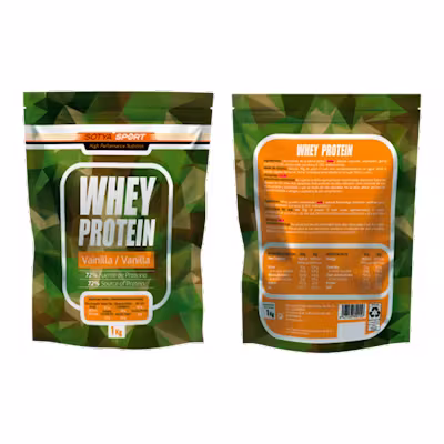 Sotya Proteína Whey 100% Vainilla 1kg - Recuperación Muscular