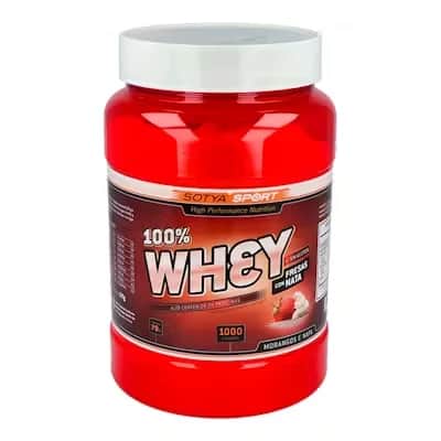 Sotya Whey Protein 83% Fresa Nata - Crecimiento Muscular