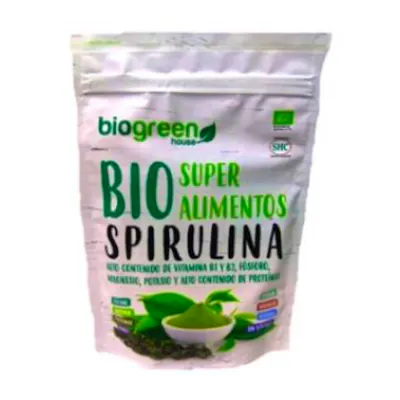 Spirulina Biogreen 125g - Superalimento Ecológico