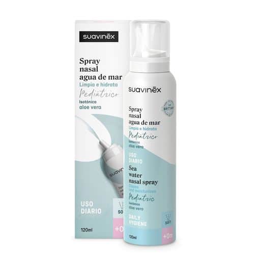 Suavinex Spray Nasal Agua de Mar Bebé 0 Meses 120ml