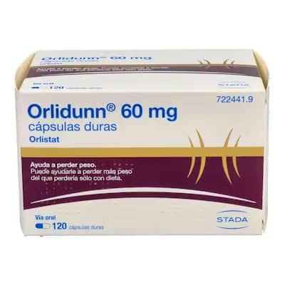 Orlidunn 60 mg 120 Cápsulas - Control Peso