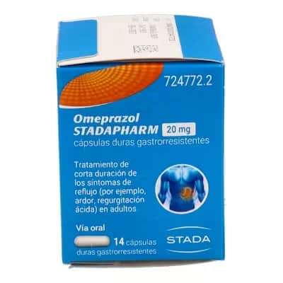 Omeprazol Stadapharm 20mg - Reflujo Ácido