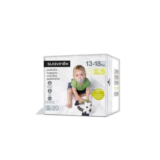 Suavinex Pañales T-5 13-18kg 20uds