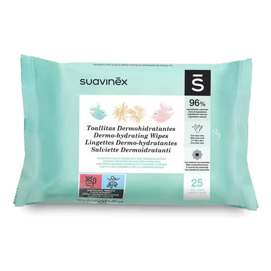 Suavinex Toallitas Húmedas Dermohidratantes 25uds