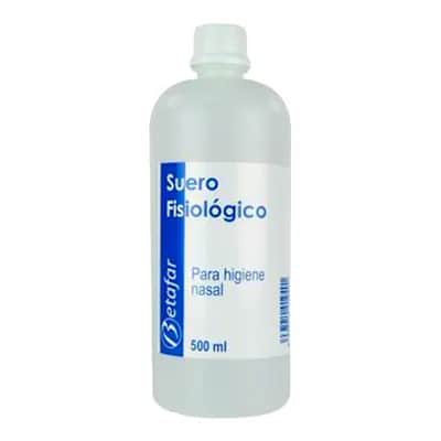 Suero Fisiológico Betafar 500 ml - Limpieza e Irrigación