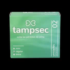 Tampsec Tampón Incontinencia Urinaria Regular 2uds