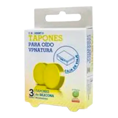 Tapones Oído Espuma 3 Pares - Aislamiento de Ruido