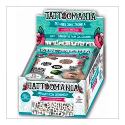 Tatuajes con Citronela - Repelente Insectos Niños