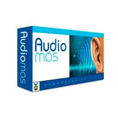 Tegor Audio Mas 40 Cápsulas | Salud Auditiva