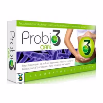 Tegor Probio 3 Oral 40 Cápsulas - Salud Digestiva