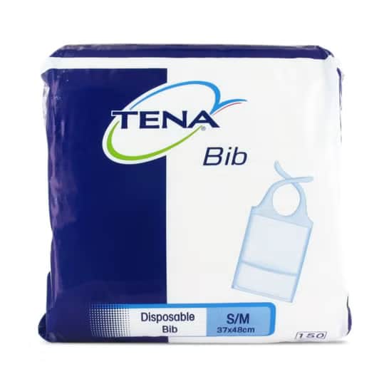 Tena Bib baberos adulto desechables talla S/M 150uds