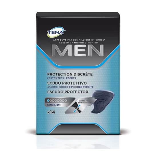 Tena Men Escudo Protector Extra Fino 14uds