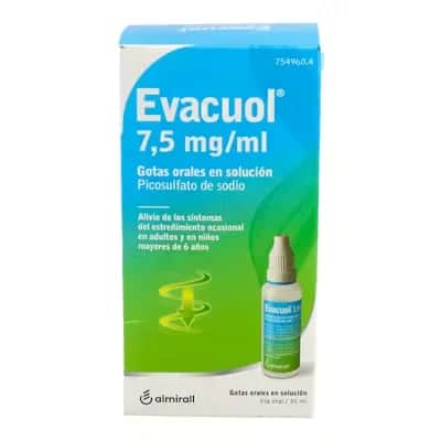 Evacuol Gotas - Laxante natural para estreñimiento