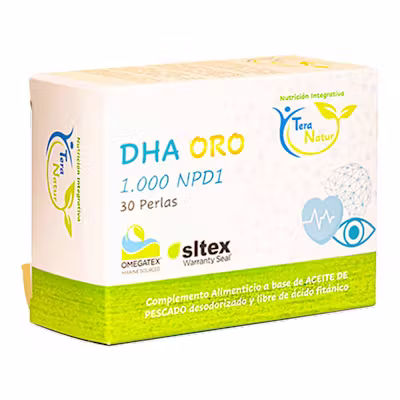 Teranatur DHA Oro 1000 30 | Omega-3 Corazón Cerebro