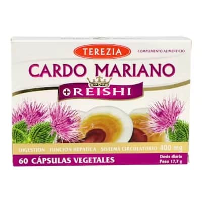 Terezia Cardo Mariano + Reishi - 60 Comprimidos