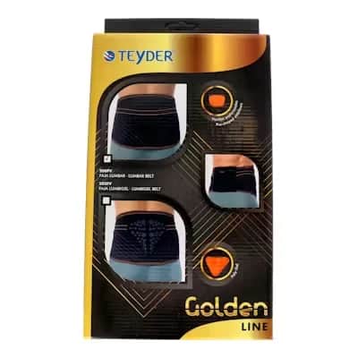 Faja Lumbar Golden S-Lumb Elast T/M - Soporte Espalda