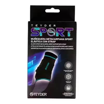 Muñequera Elástica Meta Teyder T/L - Azul