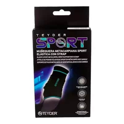 Muñequera Teyder Meta T/S - Soporte Compresión Muñeca