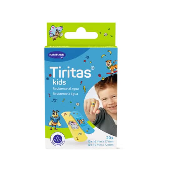 Tiritas® Kids apósito adhesivo 2 tamaños 20 unidades