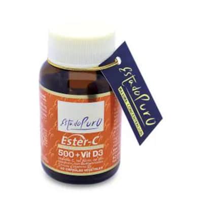 Tongil Ester C Vitamina D3 60 Cápsulas | Inmunidad