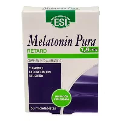 Trepat Diet Melatonina Retard Pura 1,9Mg 60 Caps
