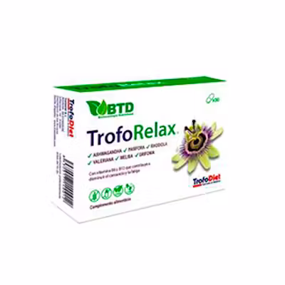 Trofonerv Plus 40 Caps | Estrés y Relajación