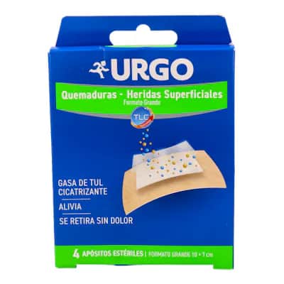 Urgo Quemaduras Apósito Estéril Grande 4U