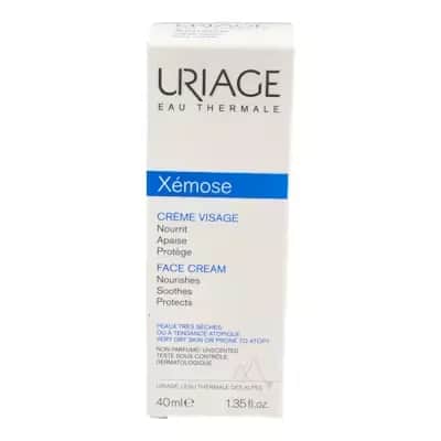 Uriage Xemose Facial 40ml - Hidratación Intensiva Piel Sensible