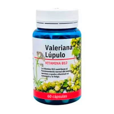 Valeriana + Lúpulo + B12 60 Caps - Sueño y Relajación