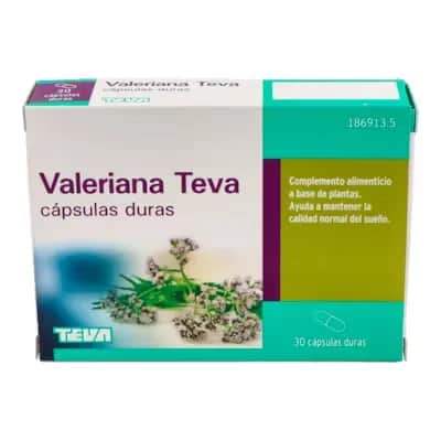 Valeriana Teva 200 Mg 60 Cap | Sueño Profundo