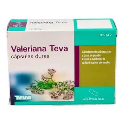 Valeriana Teva 200 Mg 30 Cap | Mejora del Sueño