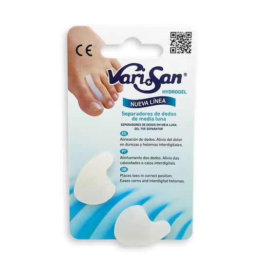 Vari+San Hydrogel Separadedos Semi Luna T-Media 2uds