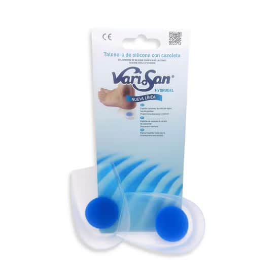 Vari+San Hydrogel Talonera Cazoleta Talla Pequeña 2uds