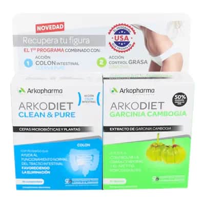 Arkodiet Clean +Garcinia 45 - Control de Peso