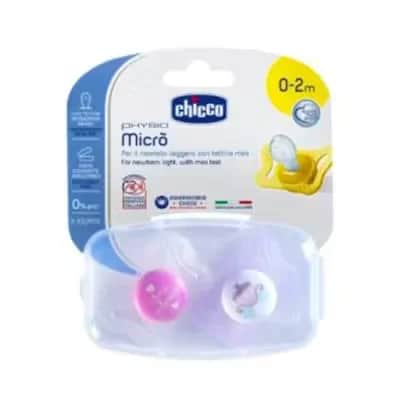 Chupete Chicco Physio Micro - Anatómico Silicona Bebé
