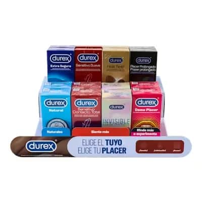 Durex Exp Sobremesa X16 - Condones Protección