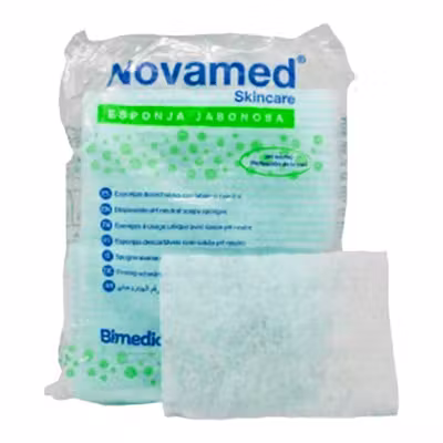 Esponja Jabonosa Novamed - Higiene Encamados