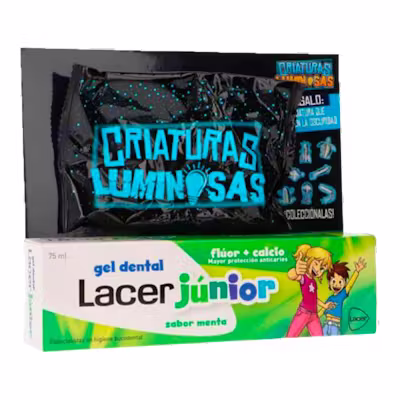 Kit Lacer Junior Menta 75ml - Pasta Dental