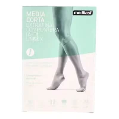 Media Medilast Compresión - Calcetín Beige Talla P 22-24cm